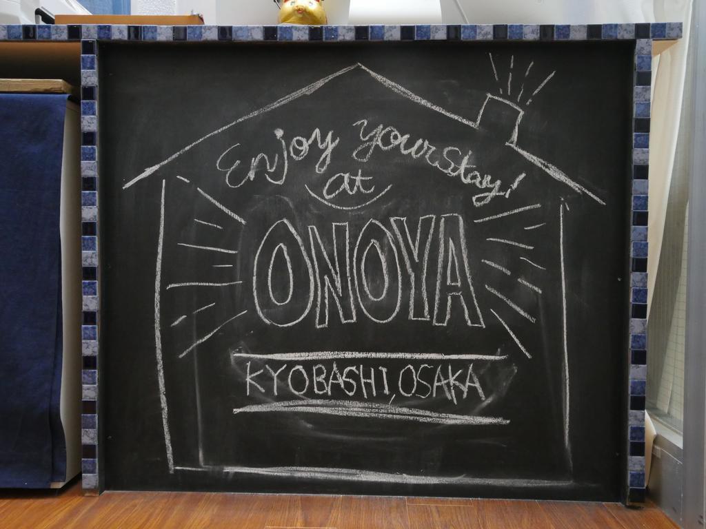 Guest House Onoya Osaka Dış mekan fotoğraf